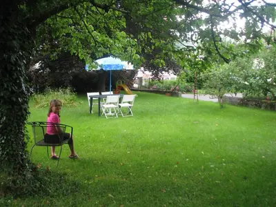 Jardin de l'établissement L'Ourson