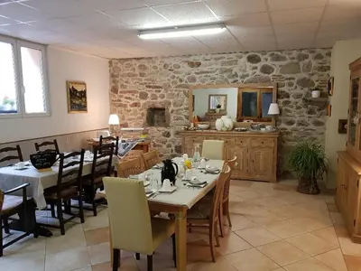 Restaurant ou autre lieu de restauration dans l'établissement Mirabelle Bed & Breakfast