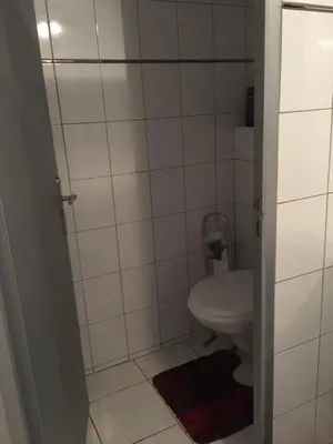 Salle de bains dans l'établissement Au Mariafeld