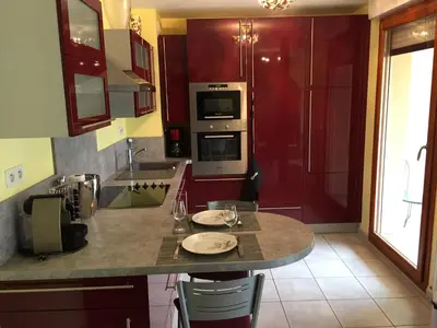 Cuisine ou kitchenette dans l'établissement les menetriers