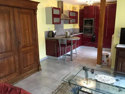 Cuisine ou kitchenette dans l'établissement les menetriers