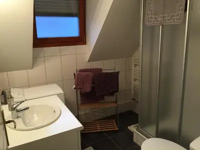 Salle de bains dans l'établissement les menetriers