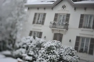 L'établissement La Maison D'hôtes du Parc en hiver
