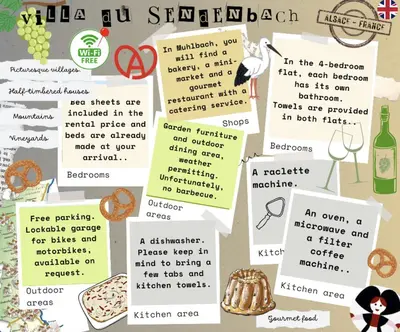 Certificat, récompense, panneau ou autre document affiché dans l'établissement Villa Du Sendenbach