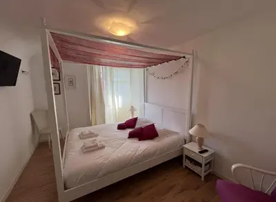 Un ou plusieurs lits dans un hébergement de l'établissement Villa Du Sendenbach