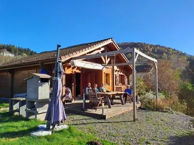 Paysage naturel près de la maison de vacances