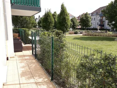 Jardin de l'établissement Résidence Le Parc COLMAR