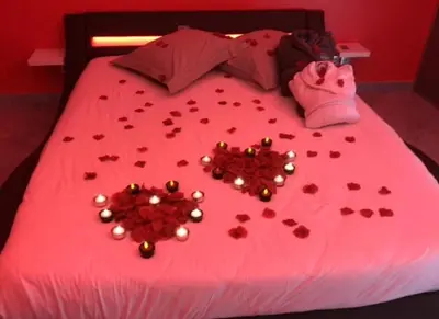 Un ou plusieurs lits dans un hébergement de l'établissement dampierrelove