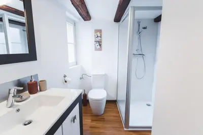 Salle de bains dans l'établissement Hissla Riquewihr Apartments