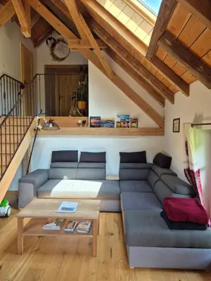 Coin salon dans l'établissement Chez Jérémie & Mary