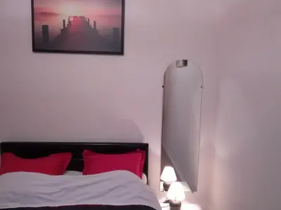 Un ou plusieurs lits dans un hébergement de l'établissement Appartement 3 pièces