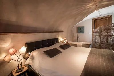 Un ou plusieurs lits dans un hébergement de l'établissement MY SWEET HOMES - STUDIO 
