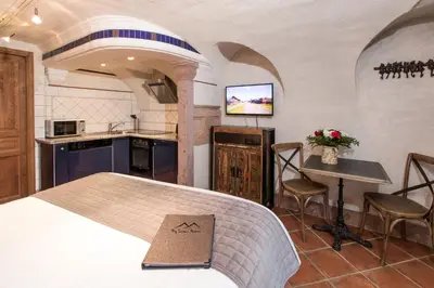 Cuisine ou kitchenette dans l'établissement MY SWEET HOMES - STUDIO 