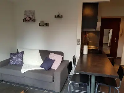 Coin salon dans l'établissement la verte vallée 2
