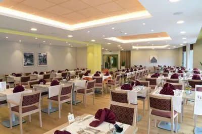 Coin salon dans l'établissement Domitys L'organdi
