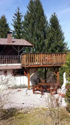 Bâtiment de la maison de vacances