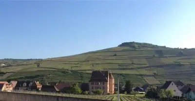 Vue générale sur la montagne ou vue sur la montagne depuis la maison de vacances