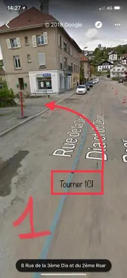 Quartier de l'appartement ou autre quartier proche