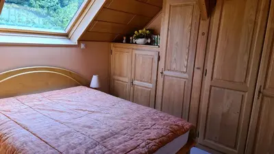 Un ou plusieurs lits dans un hébergement de l'établissement Au pied du Markstein
