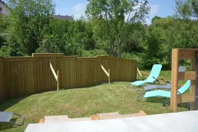 Jardin de l'établissement Chalet Les Prés