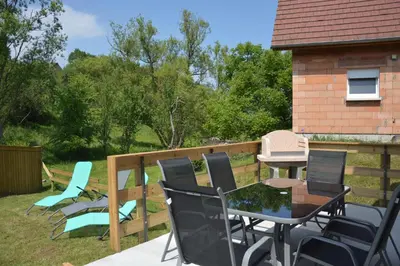Jardin de l'établissement Chalet Les Prés
