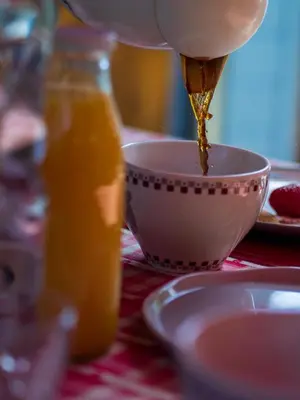 Nourriture dans le B&B/chambre d'hôtes ou à proximité