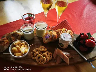 Nourriture dans le B&B/chambre d'hôtes ou à proximité