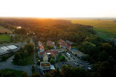 Vue panoramique sur l'établissement Résidence Les Rives de la Fecht - Colmar Ouest