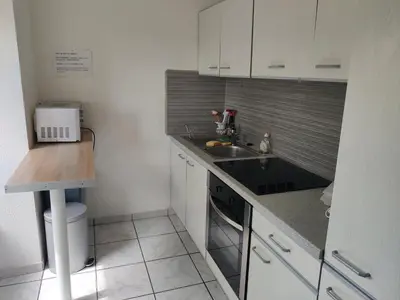 Cuisine ou kitchenette dans l'établissement Villa Spetz