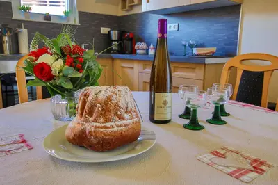 Nourriture dans la maison de vacances ou à proximité