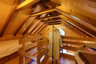 Un ou plusieurs lits dans un hébergement de l'établissement Chalet Anemone