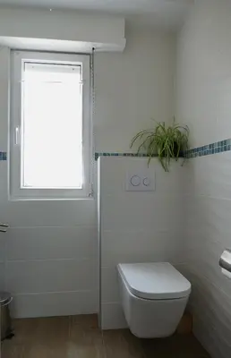 Salle de bains dans l'établissement Gîte l'Agapé