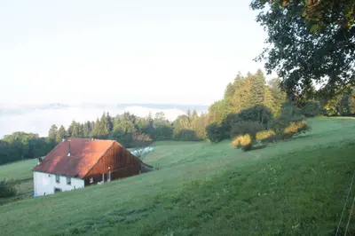 Paysage naturel près de la maison de vacances