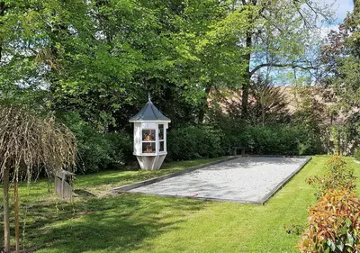 Jardin de l'établissement La Roseraie