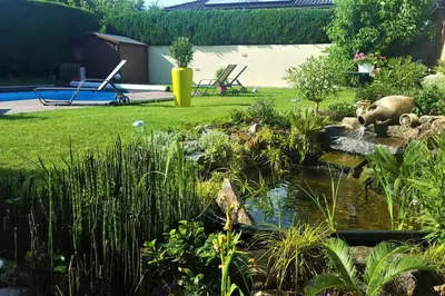 Jardin de l'établissement Les abysses