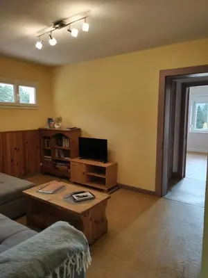Télévision ou salle de divertissement dans l'établissement La Ferme Du Levant