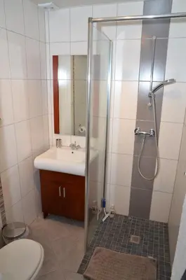 Salle de bains dans l'établissement Chambres d'Hôtes Arnold