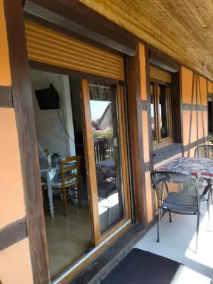 Balcon ou terrasse dans l'établissement Chambres d'Hôtes Arnold