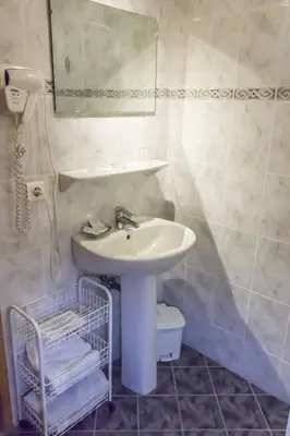 Salle de bains dans l'établissement Sylvie Fahrer et Fils