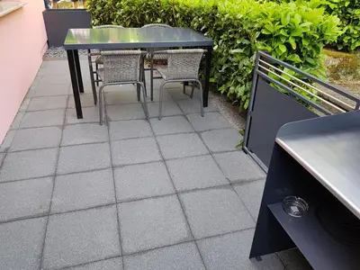 Balcon ou terrasse dans l'établissement Gite Delphine