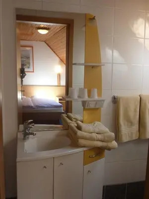 Un ou plusieurs lits dans un hébergement de l'établissement Chambres d'hôtes Ruhlmann