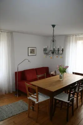 Coin salon dans l'établissement Maison d'Alsace