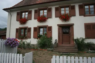 Jardin de l'établissement Maison d'Alsace