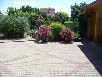 Jardin de l'établissement C' 1 comble