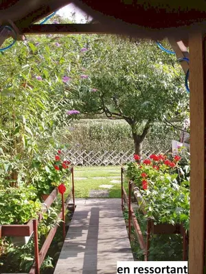 Jardin de l'établissement Le Chalet Bel Air