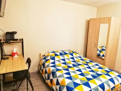 Un ou plusieurs lits dans un hébergement de l'établissement SLEEP IN COLMAR - Parking - Centre