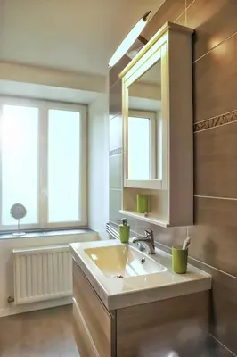 Salle de bains dans l'établissement L’Échappée Verte