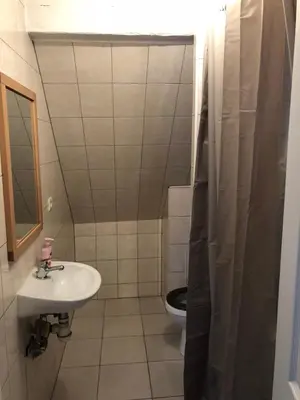 Salle de bains dans l'établissement Duplex Hyper centre colmar
