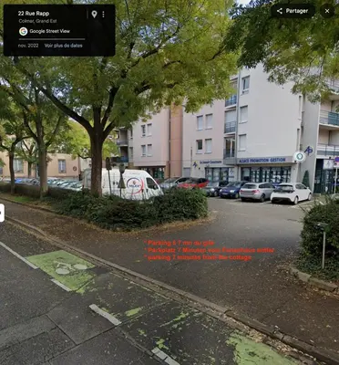 Quartier de l'appartement ou autre quartier proche