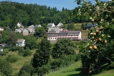 Paysage naturel près de l'hôtel